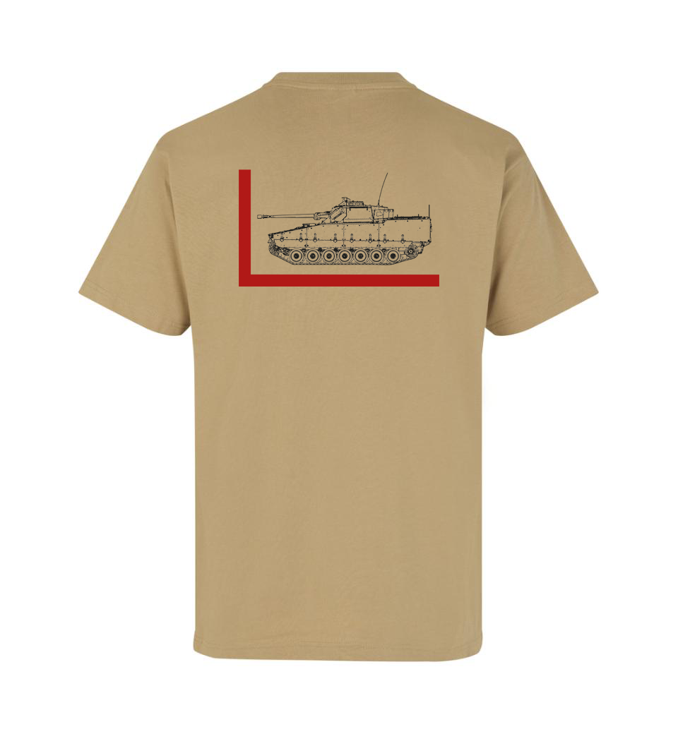 T-Shirt T-time Fløjkompagniet IKK (20 kr. til Den Kongelige Livgardes Fond)