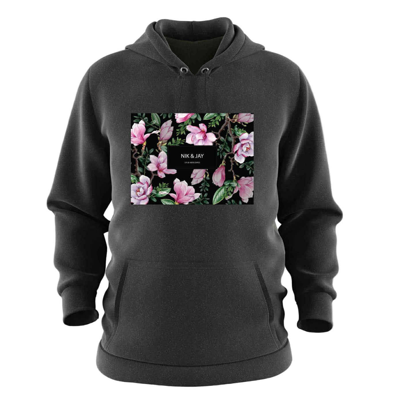 Magnolia P/O Hoodie - Sort