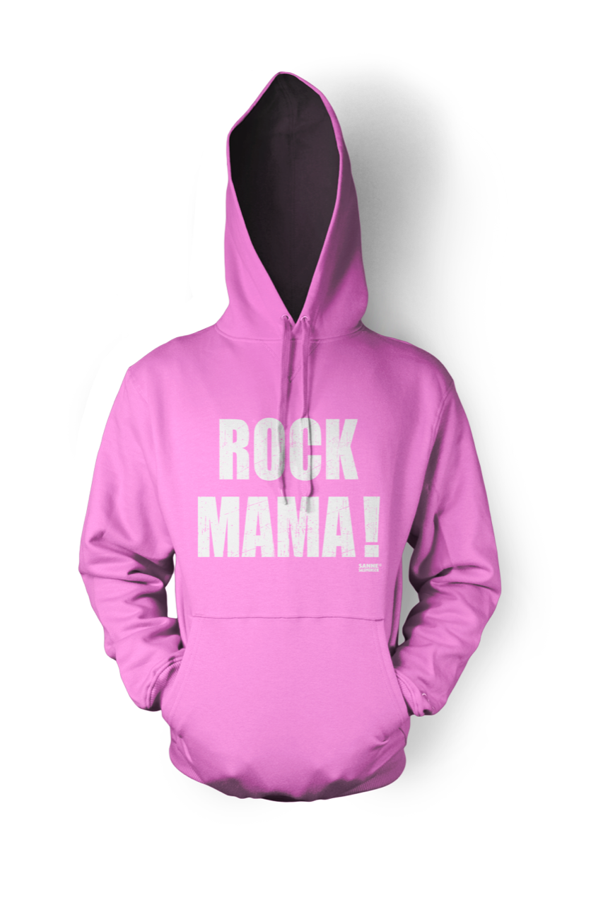 SANNE - ROCK MAMA PINK HOODIE