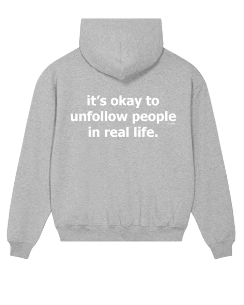 It's Okay P/O Hoodie - Grey