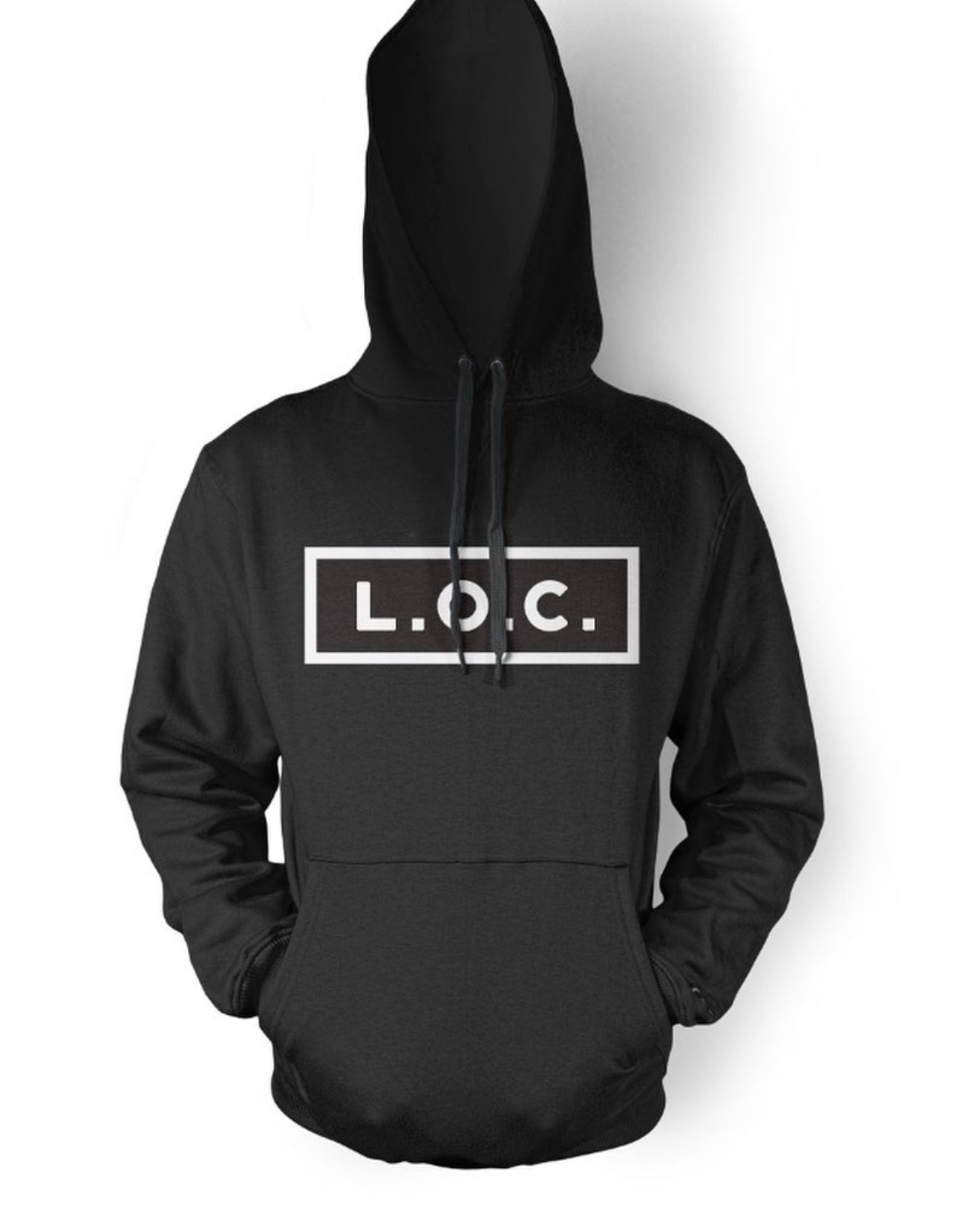 LOC - CLASSIC - HOODIE - BLACK