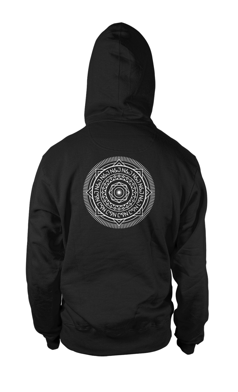 Stjernetegns P/O Hoodie - Sort