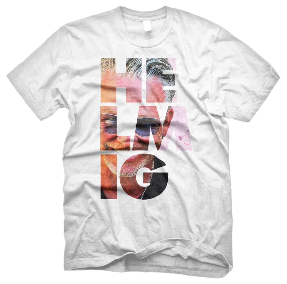 Thomas Helmig Face T-shirt - White