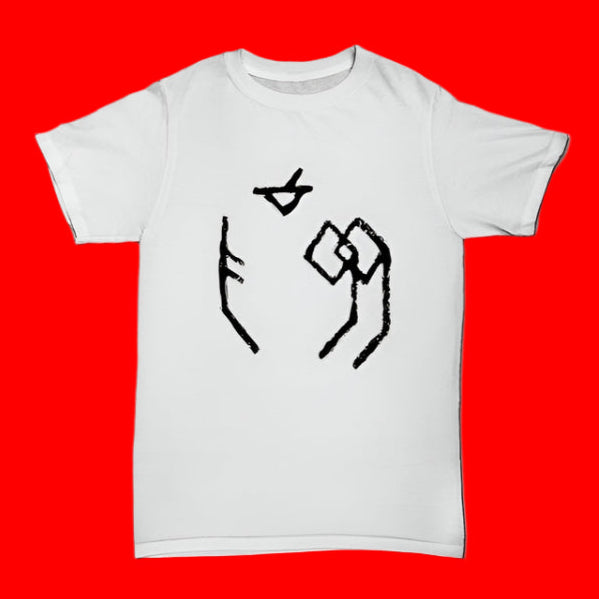 Minds of 99 Ringer Logo T-shirt - Hvid