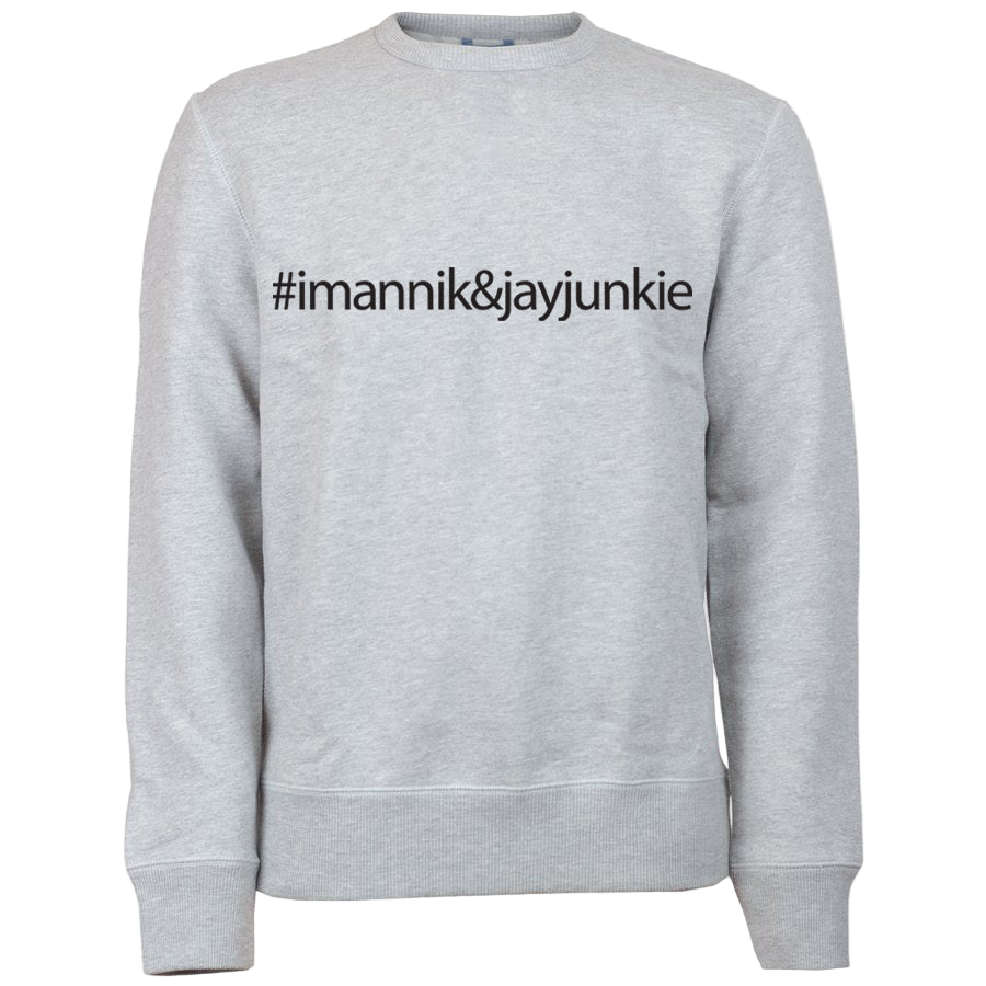 #imannik&jayjunkie Crewneck - Grey