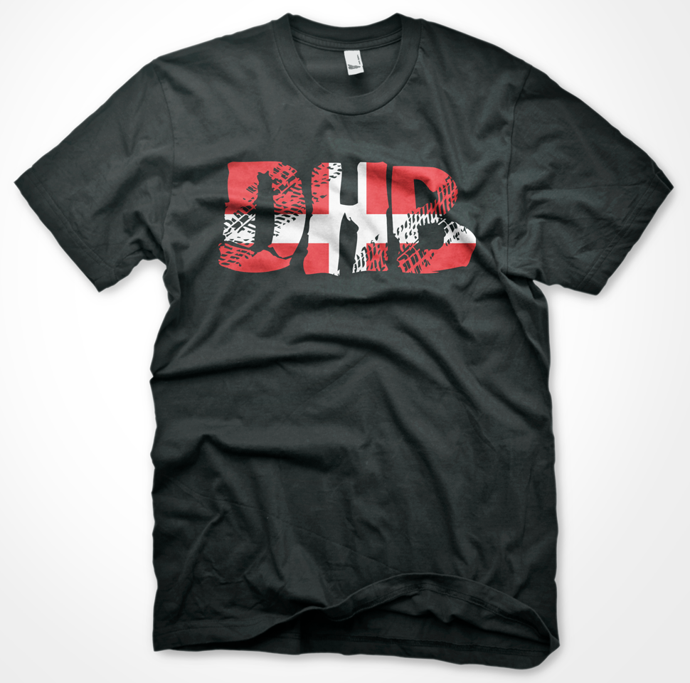 DHB - DANNEBROG T-SHIRT - SORT