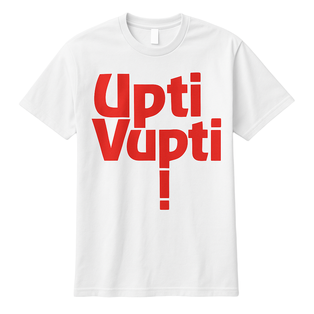 Upti Vupti! T-shirt - Hvid