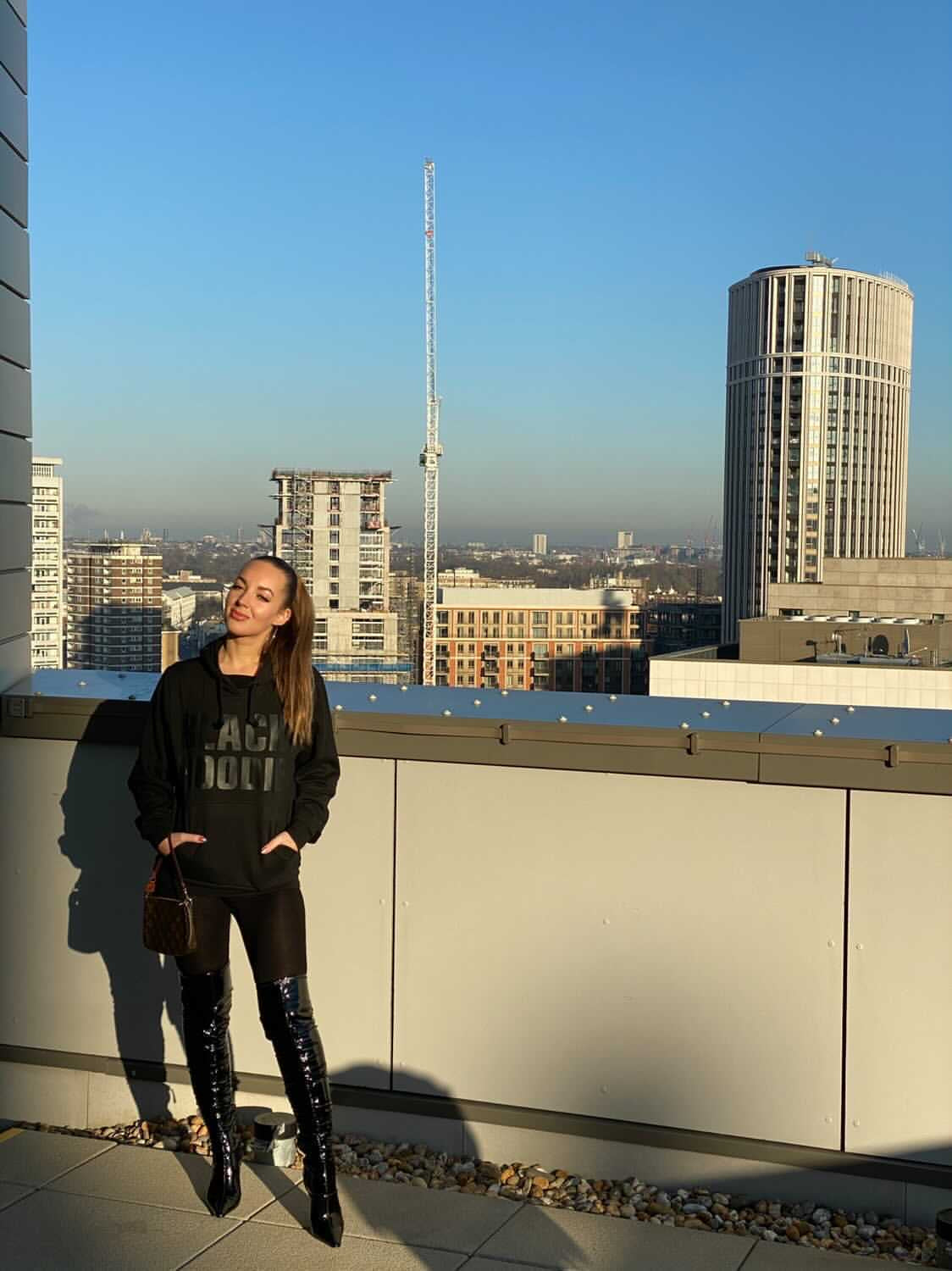 Just a Black Hoodie - Black