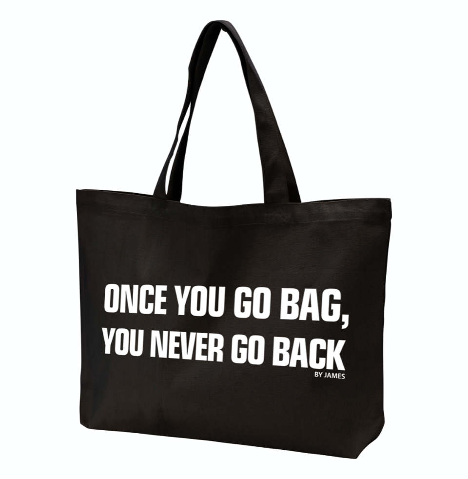Once You Go Bag Tote Bag - Black