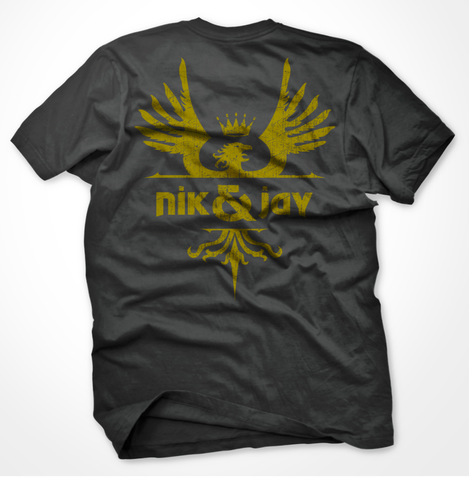 Hvor' de voksne henne?? T-shirt - Sort