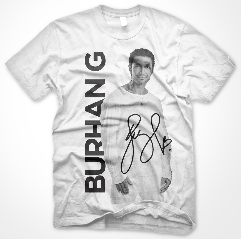 BURHAN G - WHITE T-SHIRT