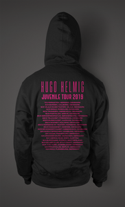 HUGO HELMIG - JUVENILE TOUR HOODIE - BLACK