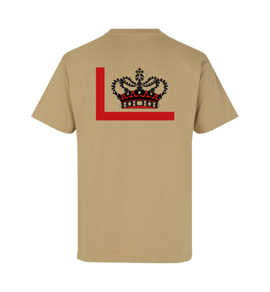T-Shirt T-time Fløjkompagniet Krone (20 kr. til Den Kongelige Livgardes Fond)