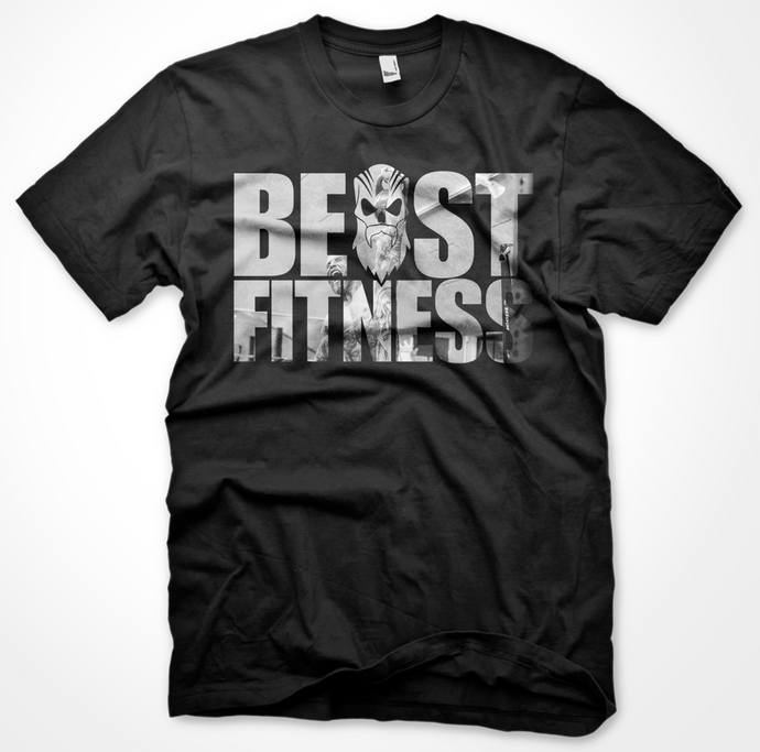 BEAST FITNESS - BEAST COVER TEE - BLACK