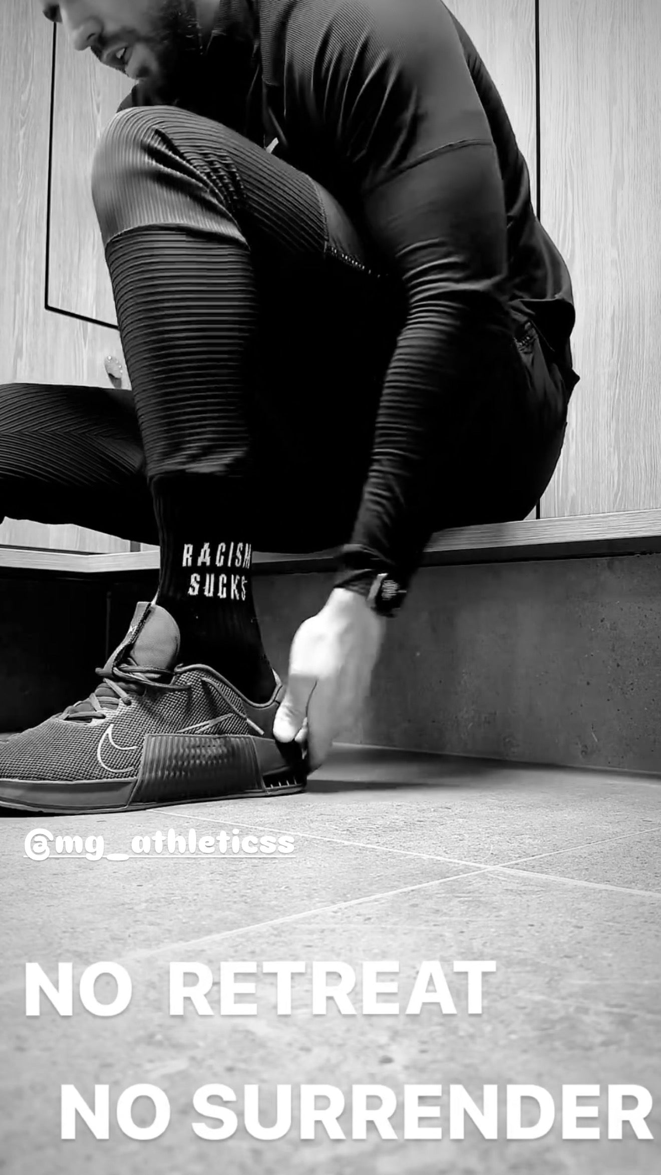 Racism Sucks 3-pak Statement sokker - Sort/Hvid/Pink