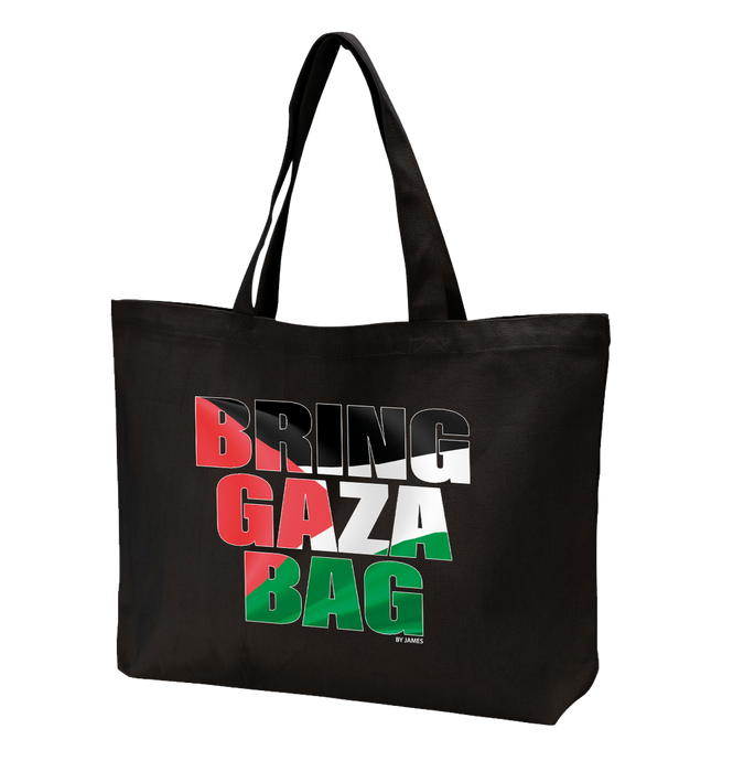 BY JAMES - BRING GAZA BAG (BLACK)