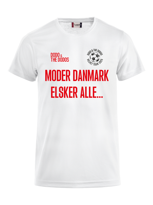 Moder Danmark Elsker Alle T-shirt - Hvid