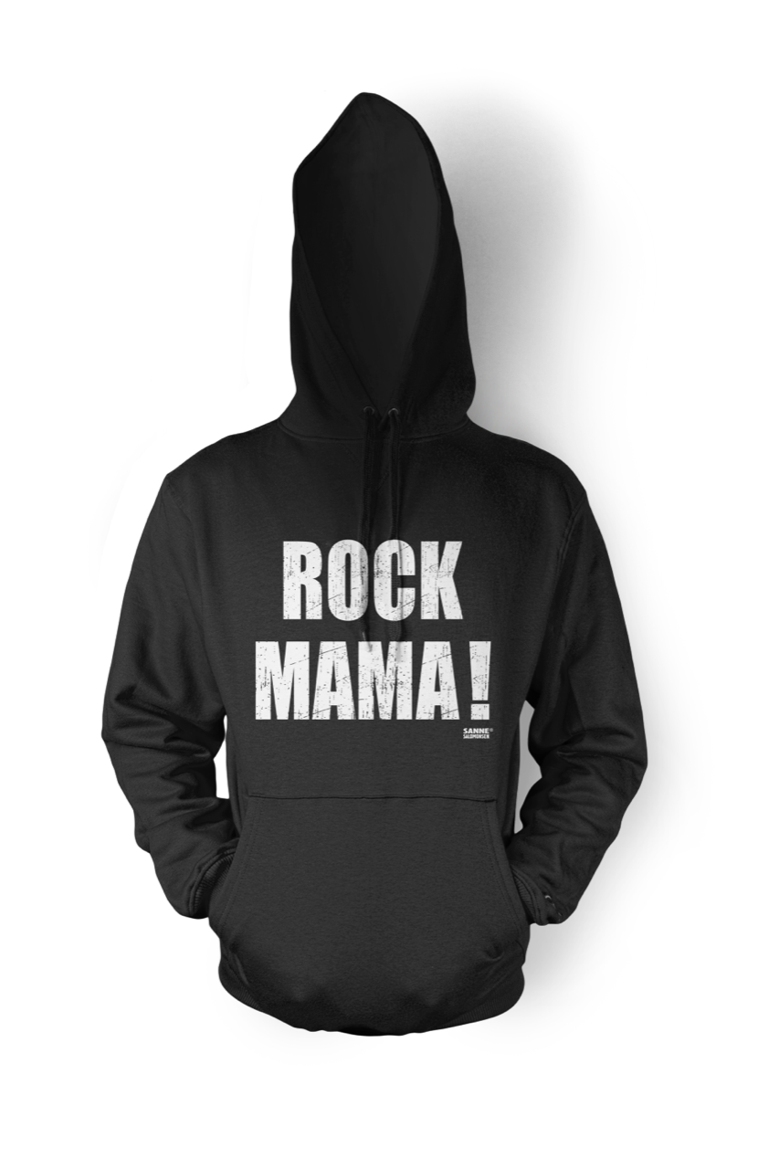 TRUE - ROCK MAMA BLACK HOODIE