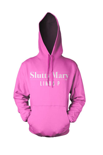 LINDA P  - SLUTTY MARY - HOODIE pink  (Limited edition)