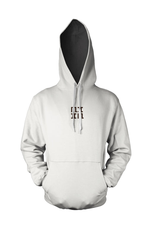 Stjernetegns P/O Hoodie - Hvid