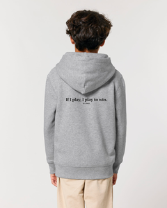 BY JAMES - PLAY- KIDS  GRAY-HOODIE