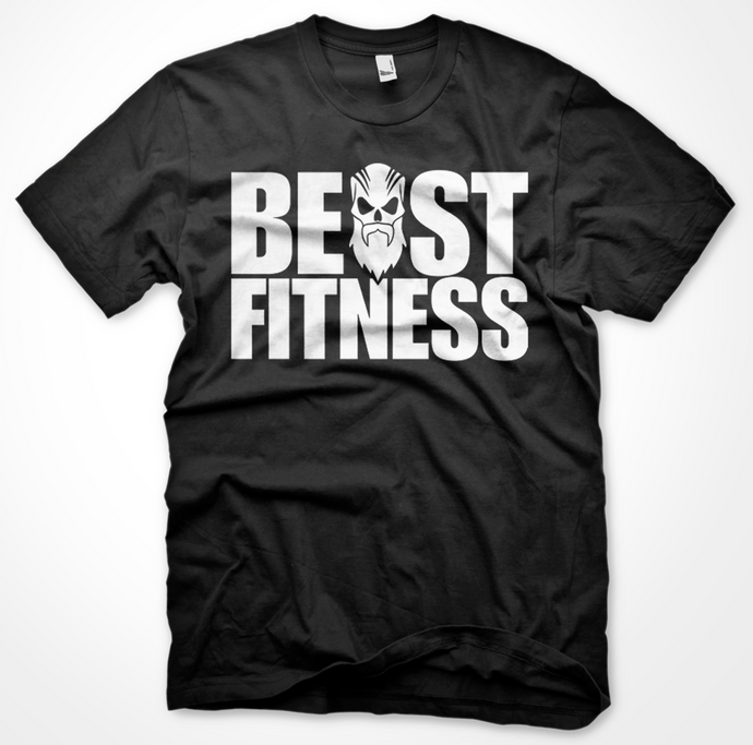 BEAST FITNESS - ORIGINAL-COVER TEE - BLACK