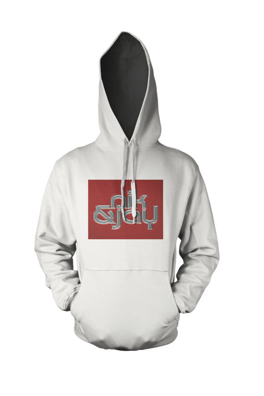 Original CD Cover P/O Hoodie - Hvid
