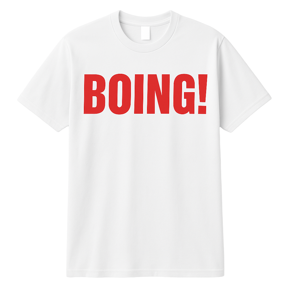 Kids BOING! T-shirt - White