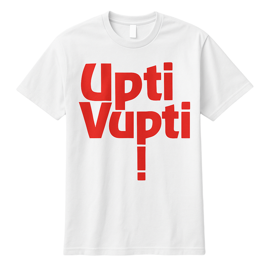 Upti Vupti! T-shirt - Hvid