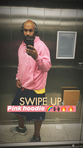 BY JAMES  - PINK HOODIE  (Limited edition)