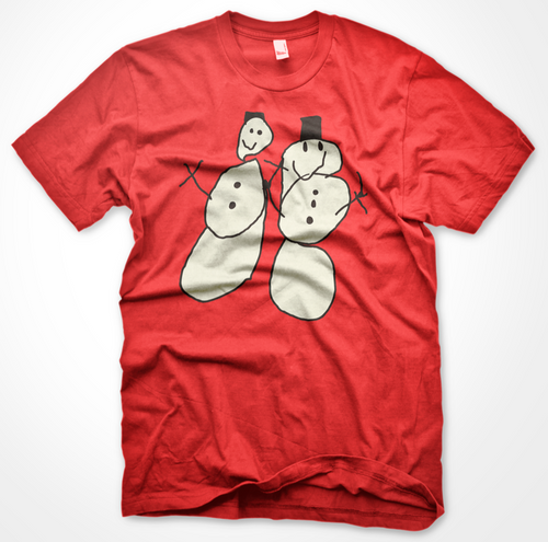 NALINA-SNEMAND & SNEDAME T-SHIRT (RØD)