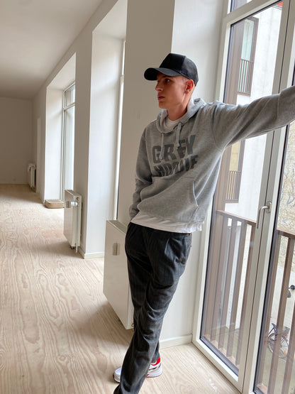 Just a Grey Hoodie - Grå