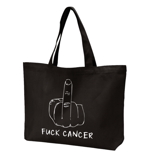 Fucfinger Tote Bag - Sort