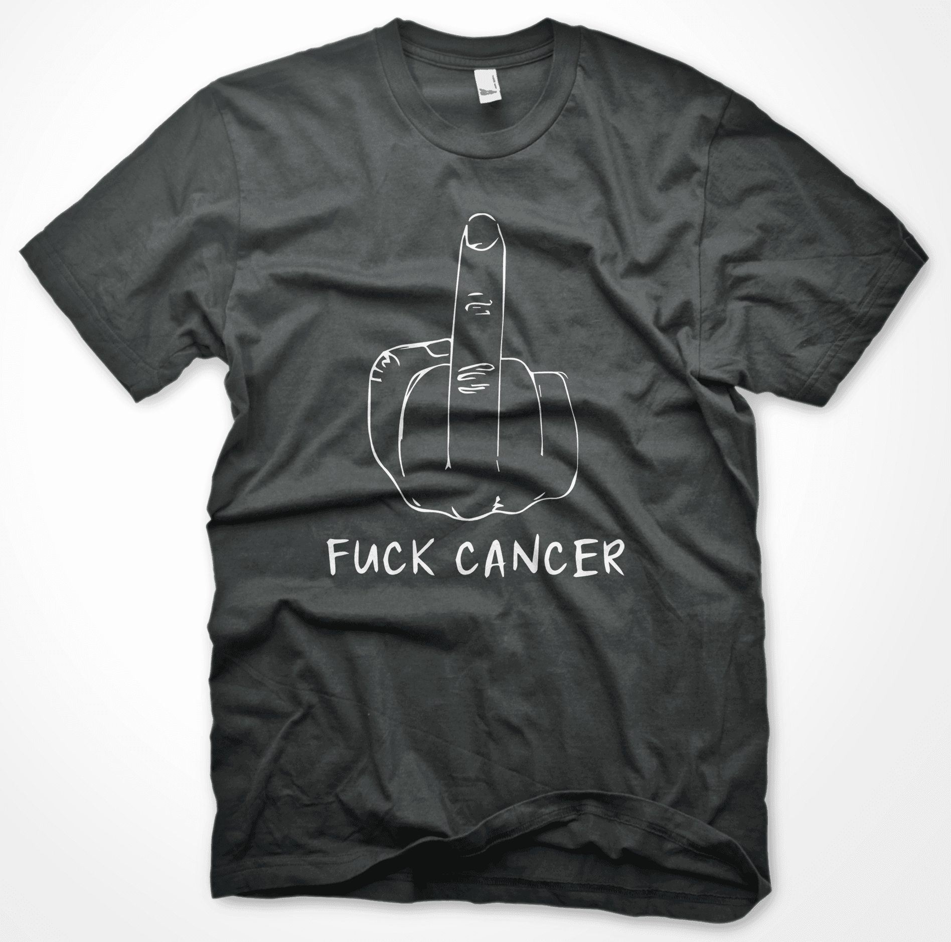 FUCK CANCER - SORT TSHIRT  (Limited edition)