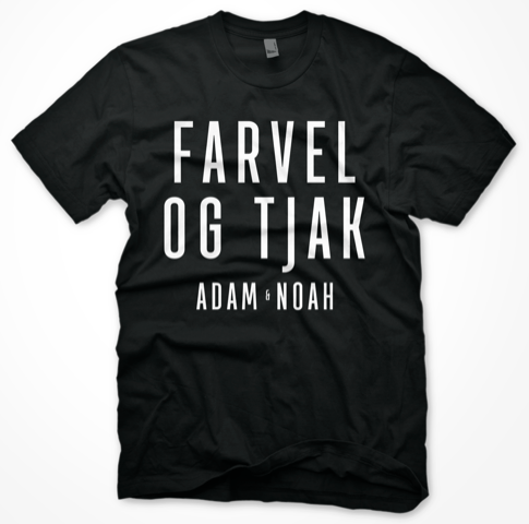 ADAM & NOAH - FARVEL & TJAK - T-SHIRT