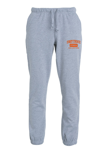 FIRST CHOICE FITNESS - GRAY- SWEATPANS.