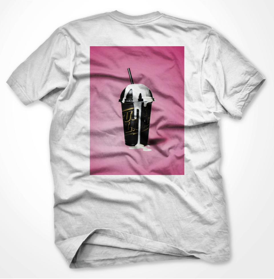 L.O.C. - MILKSHAKE T-SHIRT- HVID
