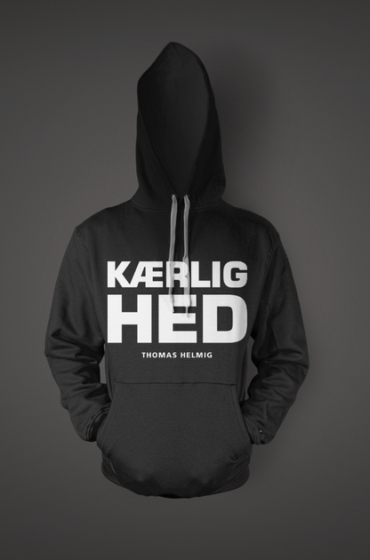 THOMAS HELMIG - KÆRLIGHED HOODIE - SORT