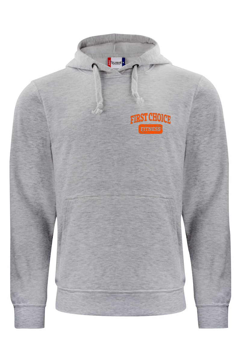FIRST CHOICE FITNESS - GRAY - HOODIE