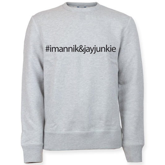 #imannik&jayjunkie Crewneck - Grå