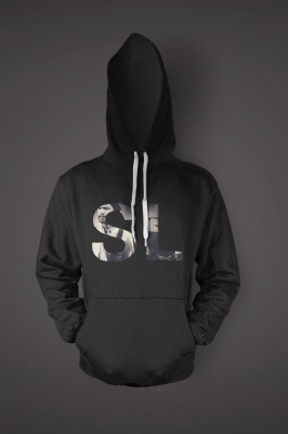 SHAKA LOVELESS - COVER HOODIE - SORT