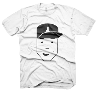 ADAM & NOAH - ADAM LOGO T-SHIRT - HVID