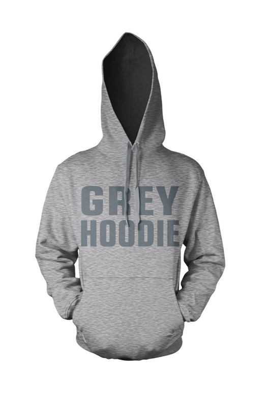 Just a Grey Hoodie - Grå